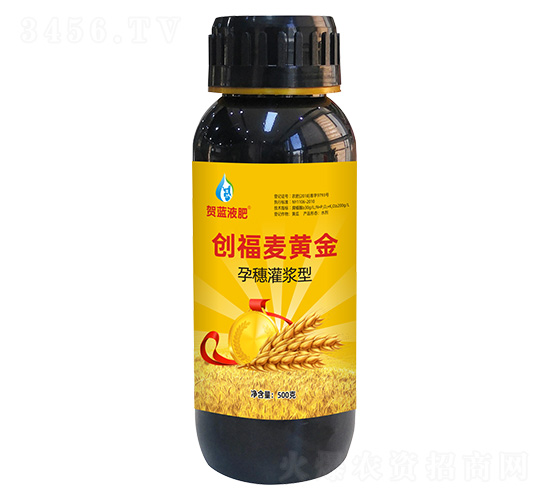 孕穗灌漿型創富麥黃金-賀藍液肥-創福