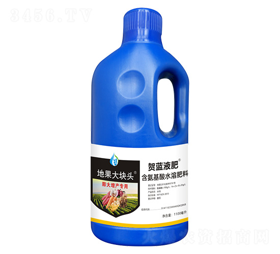 1100毫升含氨基酸水溶肥料-地果大塊頭-賀藍液肥-創福