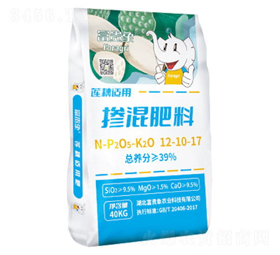 蓮藕適用摻混肥料12-10-17-富貴象農業