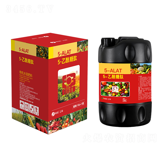 有機水溶肥料-5-ALAT+5-乙酰糖肽-柯依之綠