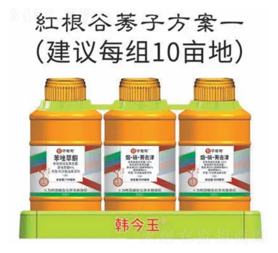 紅根谷莠子方案-韓金玉-韓友化學