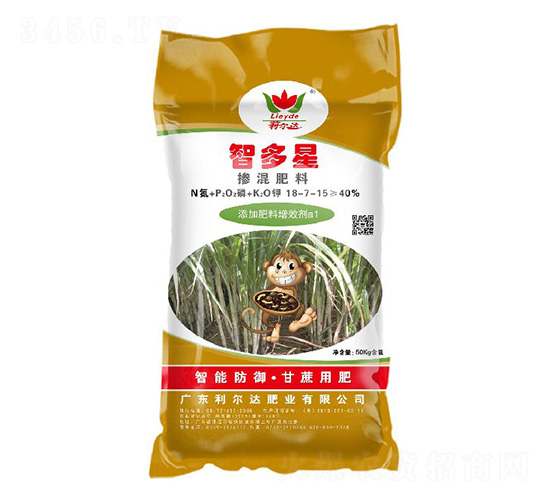 甘蔗專用摻混肥料18-7-15-智多星-利爾達肥業