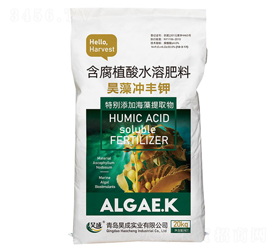 含腐植酸水溶肥料-昊藻沖豐鉀-昊成實業