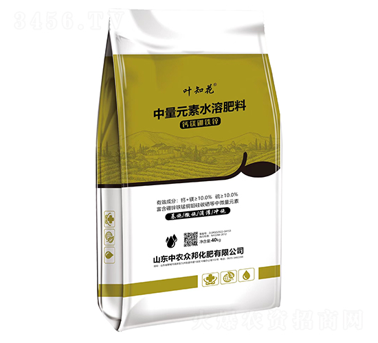 40kg鈣鎂硼鐵鋅-葉知花-中農眾邦