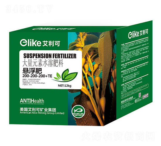 大量元素水溶肥料懸浮肥200-200-200+TE-艾利可-冠道農業