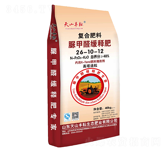 脲甲醛緩釋復合肥料26-10-12-天山豐耘