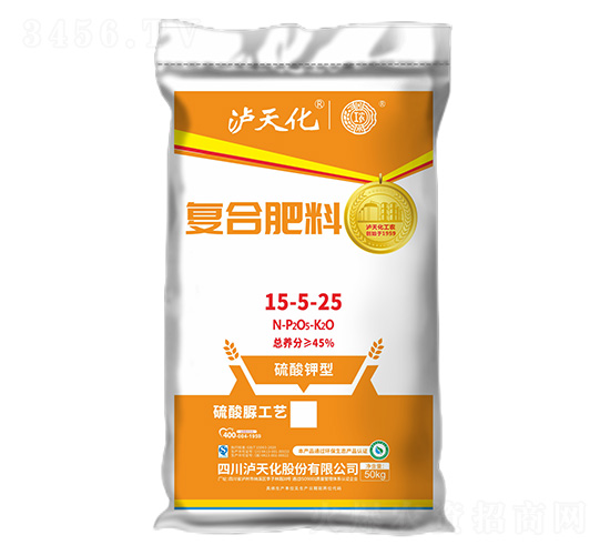 硫酸鉀型復合肥料15-5-25-工農-瀘天化