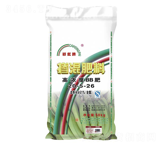 高濃度摻混肥料20-5-26-彩虹牌-天禾農資