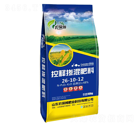 玉米控釋摻混肥料26-10-12-農保姆