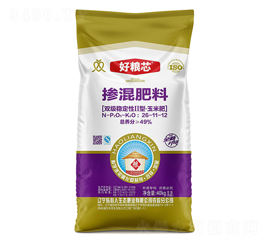 雙級穩定性II型·玉米專用摻混肥料26-11-12-好糧芯-貼心人肥業