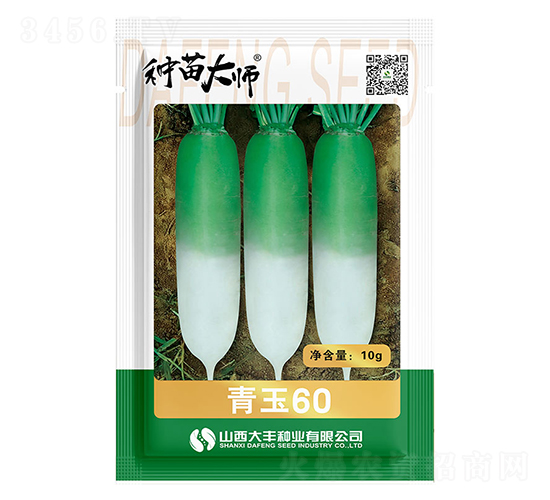青玉60-蘿卜種子-大豐種業