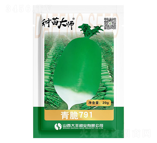 青脆791-蘿卜種子-大豐種業
