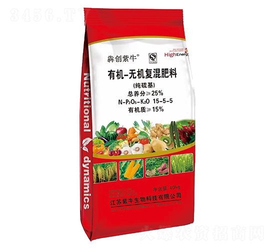 有機-無機復混肥料15-5-5-犇創紫牛
