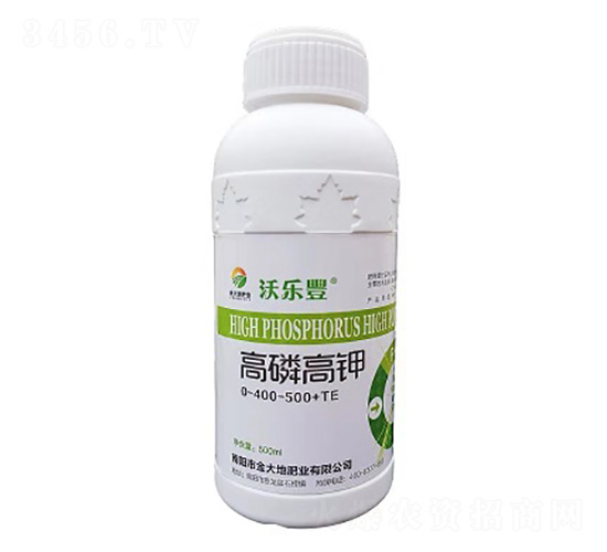 高磷高鉀型大量元素水溶肥0-400-500+TE-沃樂豐-金大地肥業