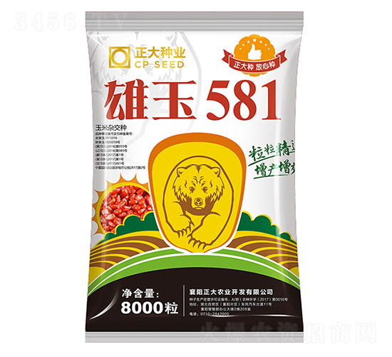 雄玉581-玉米種子-正大種業