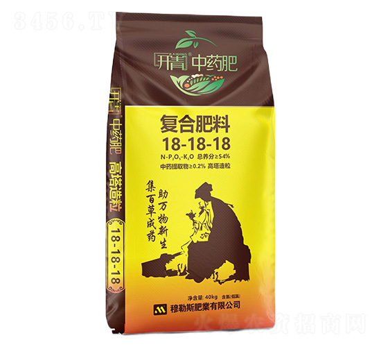 復合肥料18-18-18-開青中藥肥-穆勒斯