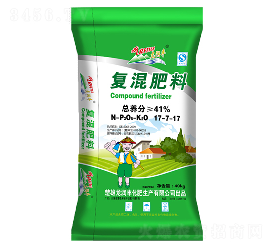 復混肥料17-7-17-龍潤豐