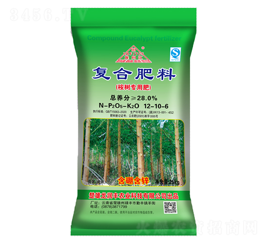 桉樹復合肥料12-10-6-龍潤豐