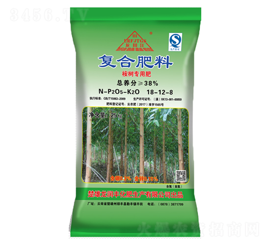 桉樹復合肥料18-12-8-龍潤豐