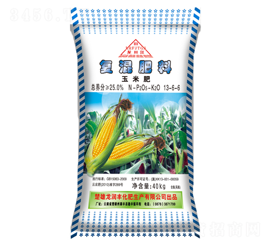 玉米專用復混肥料13-6-6-龍潤豐