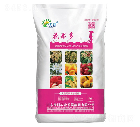 大量元素水溶肥料0-52-34-花果多-優耕農業