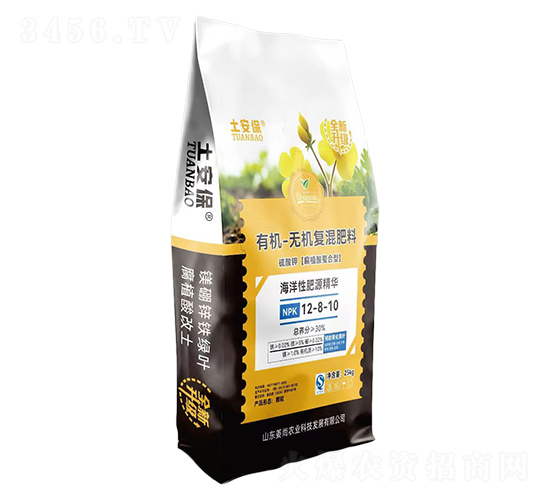 有機無機復混肥12-8-10-土安保-姜尚農業
