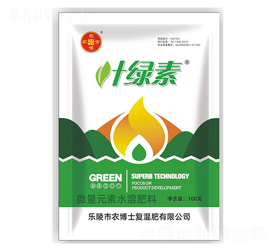 微量元素水溶肥料-葉綠素-樂農博士