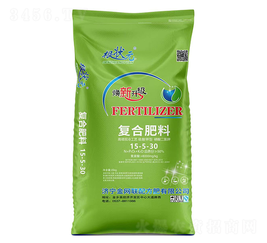 硫酸鉀型復合肥料15-5-30-根狀元-金網聯