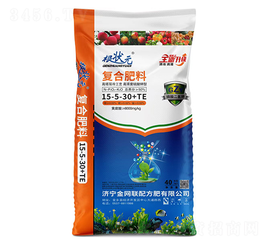 硫酸鉀型復合肥料15-5-30+TE-根狀元-金網聯
