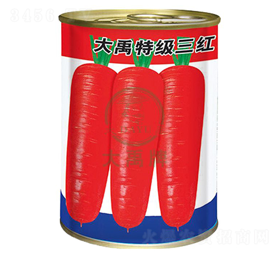 大禹特級三紅胡蘿卜種子-大禹種業