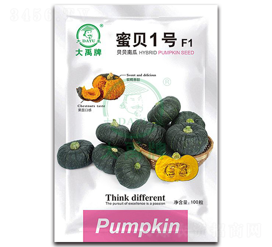 蜜貝1號貝貝南瓜種子-大禹種業
