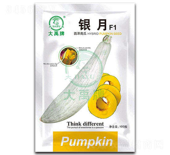 銀月西洋南瓜種子-大禹種業