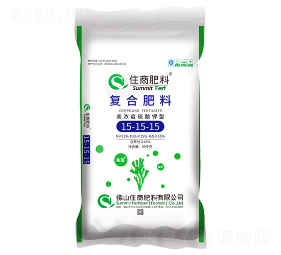 é«˜æ¿ƒåº¦ç¡«é…¸é‰€åž‹å¾©åˆè‚¥æ–™15-15-15-ä½å•†è‚¥æ–™