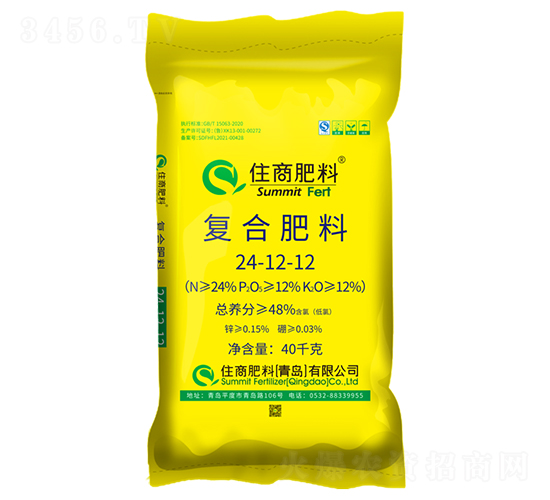 氯化鉀型復合肥料24-12-12-住商肥料