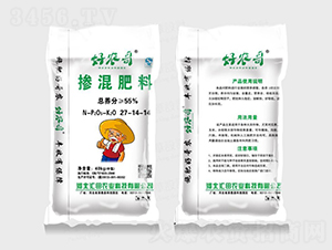 控氮控鉀型雙控樹脂包衣控釋肥27-14-14-好農哥-匯田農業