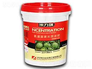哈密瓜香瓜專用氨基菌素長效液肥-米力琪-阿力達(dá)生物
