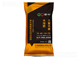 大量元素水溶肥10-40-10+TE-粒威紫牛-德源肥業