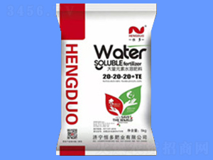 5kg大量元素水溶肥料20-20-20+TE-恒多肥業(yè)