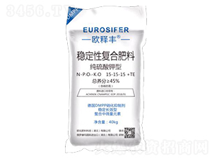 純硫酸鉀型穩定性復合肥料15-15-15+TE-歐釋豐