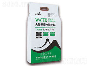 高氮型大量元素水溶肥料32-8-12+TE-黃粱夢-田歸農