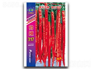 帥辣317（紅）-線椒種子-正湘種業