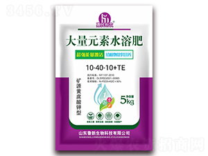 大量元素水溶肥10-40-10+TE-惠民利農-魯新生物
