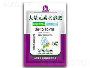 大量元素水溶肥20-10-30+TE-惠民利農-魯新生物