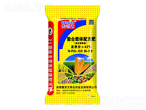 蟄合載體配方肥26-7-9-大糧倉農業