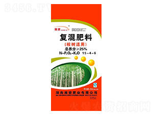 桉樹適用復混肥料15-4-6-湘資