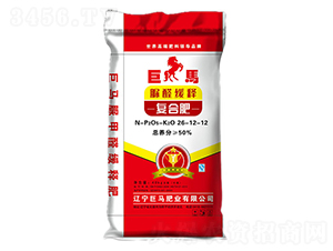 50%脲醛緩釋復(fù)合肥26-12-12-巨馬肥業(yè)