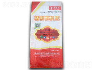 40kg精制有機(jī)肥-聚德星-禾豐生物