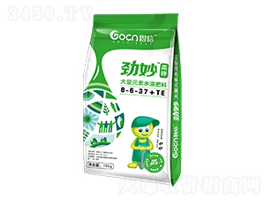 大量元素水溶肥8-6-37+TE-勁妙-固信