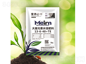 5kg高鉀型大量元素水溶肥料13-6-40+TE-營養四季-福樂邦
