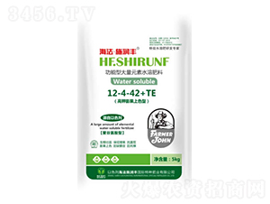 功能型大量元素水溶肥12-4-42+TE-普潤豐